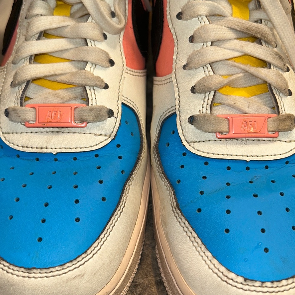 Nike Air Force 1 '07 Sail Tennis Shoes Women's Sz 9.5 DJ5933-100 Athletic - Picture 6 of 10